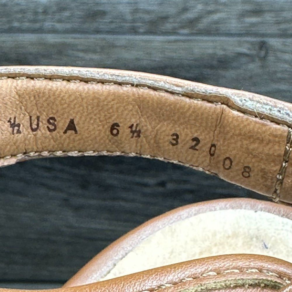 Flexi Heels Womens size 6.5 Tan Block Heel - Picture 8 of 8
